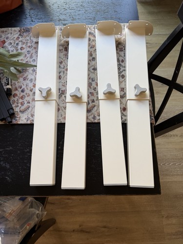 Legs ikea white olov leg - white,