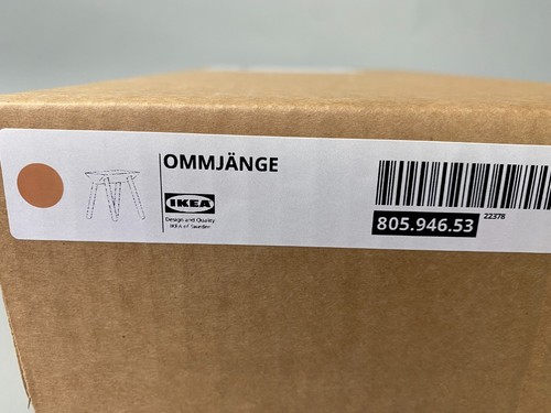Ikea ommjange stool orange - ikea,
